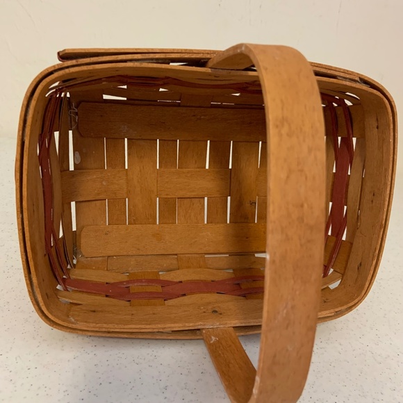 Vintage Longaberger 1994 Mother's Day 8" Small Basket - Picture 5 of 12